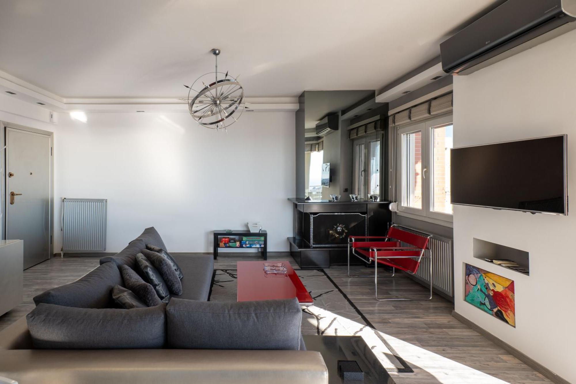 דירה F & B Collection - Seaview 2 Bedroom Flat סלוניקי
